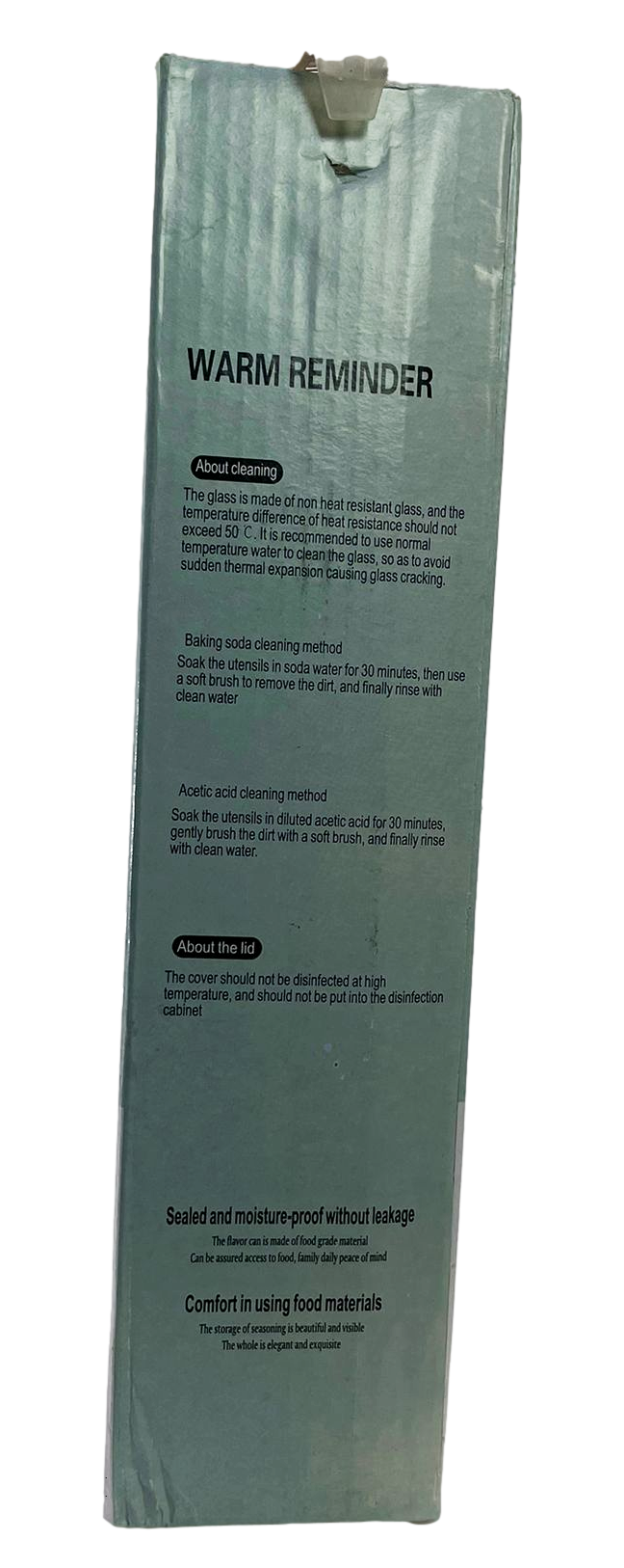 Kitchen Glass Seasoning Spice Oil Vinegar Bottle Set of 3 6663 (Parcel Plus Rate)