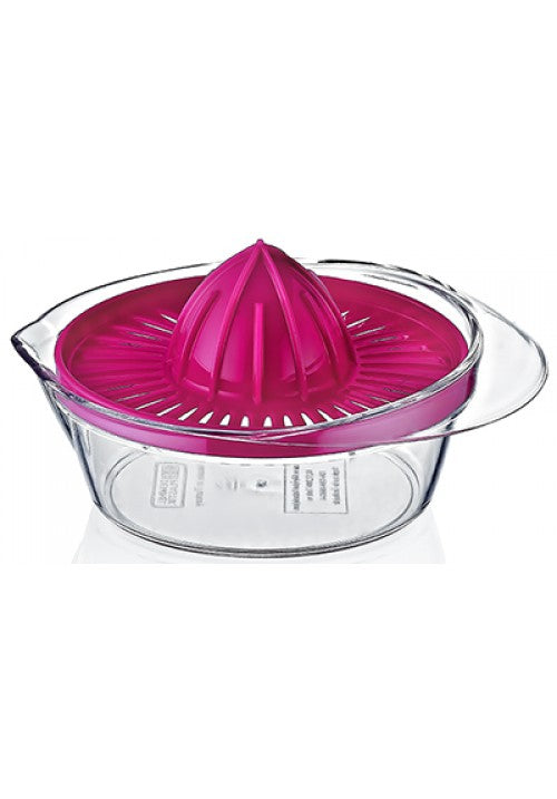 Hobby Plastic Lemon Juicer Squeezer 500ml Assorted Colours 061122 (Parcel Rate)