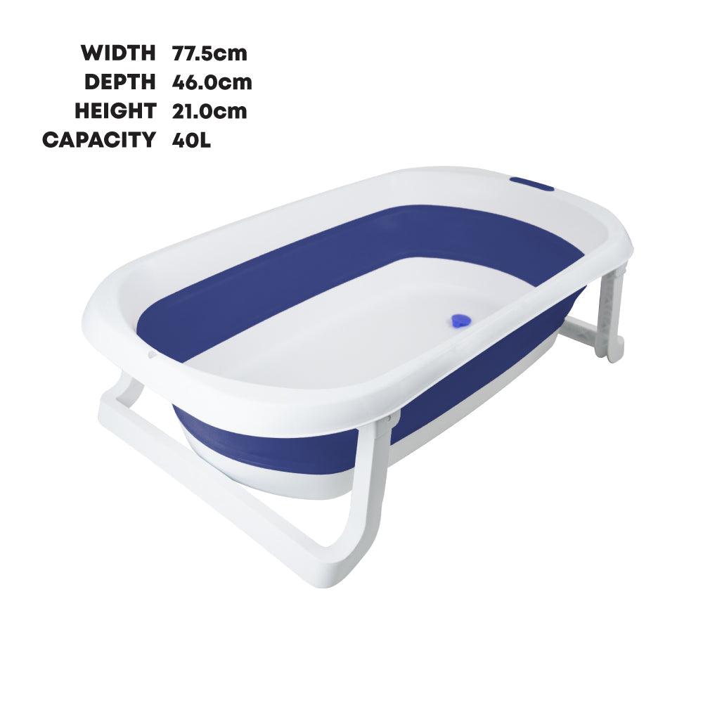 Durane Collapsible Baby Bath Tub 40L Blue 10413 (Big Parcel Rate)