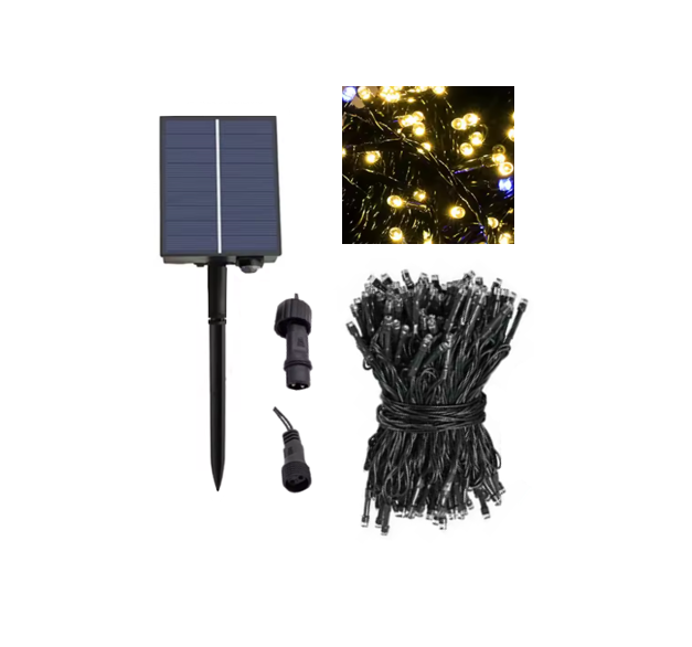 Solar 500 LED Fairy Lights String 50m 8077 (Parcel Rate)