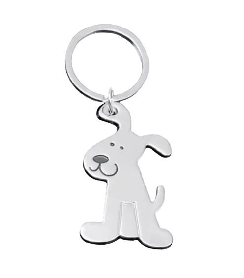 Metal Cat Keychain Keyring 9cm 8098 (Large Letter Rate)