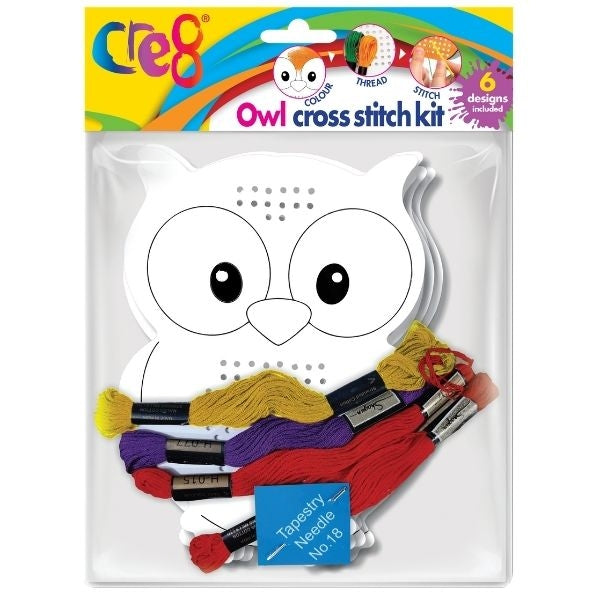 Arts and Crafts Animal Cross Stitch Kit Assorted Designs P2520 (Large Letter Rate)